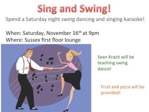 sing and swing