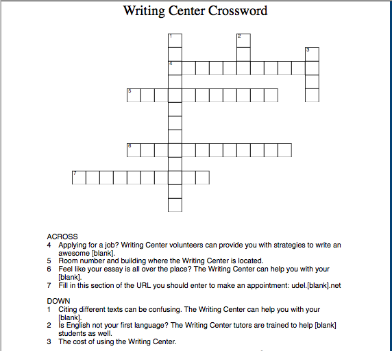 writing award crossword clue